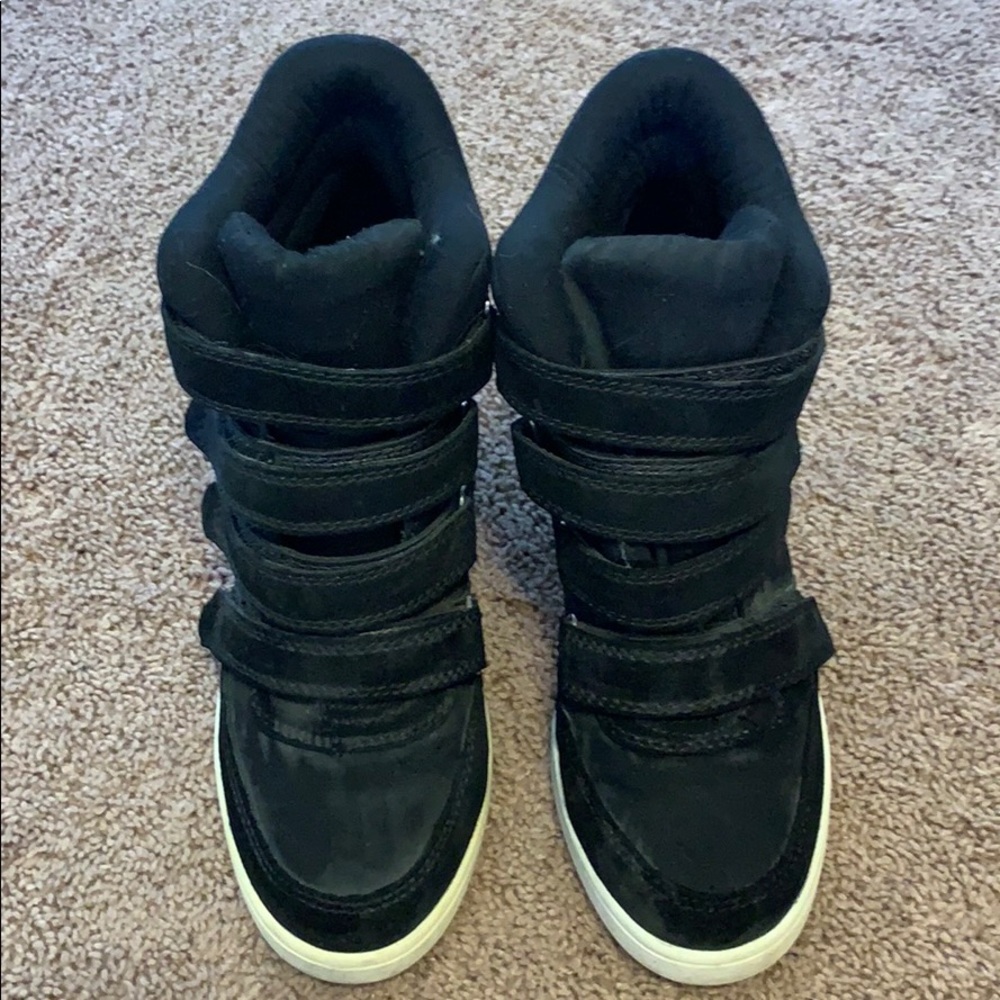 Aldo wedge sneakers with Velcro!